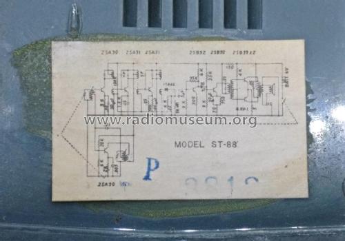 8 Transistor Deluxe ST-88 ; Wilco Sanyo Electric (ID = 2138889) Radio