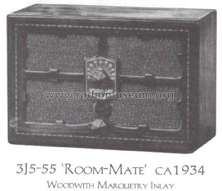 3-J-5-55 Room-Mate ; Wilcox-Gay Corp.; (ID = 1507429) Radio