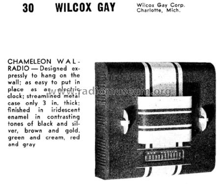 Chameleon-Walradio ; Wilcox-Gay Corp.; (ID = 1068347) Radio