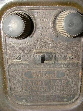 6-25 AB Power Unit ; Willard Storage (ID = 1290215) Power-S