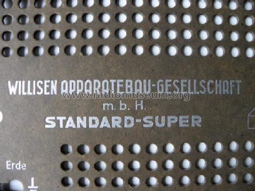 Standard-Super W; Willisen Wilag, Hans (ID = 1533469) Radio