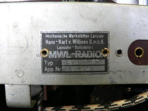 Standard-Super W; Willisen Wilag, Hans (ID = 2585529) Radio