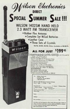 1402SM; Wilson Electronics; (ID = 2062822) Amat TRX