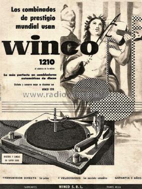 Wincofon 1210; Winco S.A.I.C.F.I. y (ID = 2896157) Enrég.-R