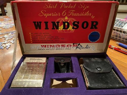 6 Transistor 15040; Windsor Industries, (ID = 2713665) Radio