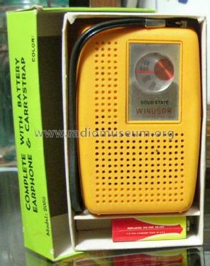 Solid State 2085; Windsor Industries, (ID = 1393953) Radio