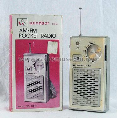 Duke AM-FM Pocket Radio 2024S; Windsor Industries, (ID = 1253150) Radio