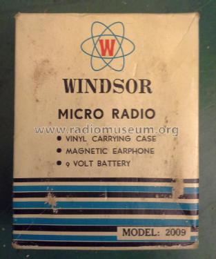 Micro Radio 2009; Windsor Electronics (ID = 2297516) Radio