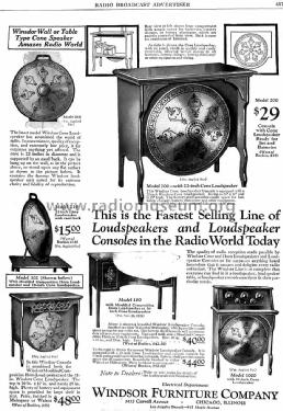 Windsor Combination Loudspeaker Console Model 302; Windsor Furniture, (ID = 1354493) Parleur