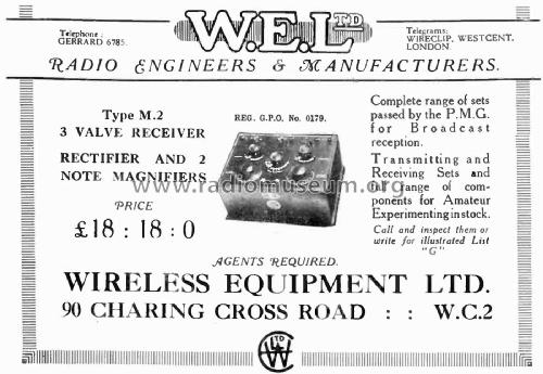 3-Valve Receiver Type M.2; Wireless Equipment (ID = 2505002) Radio