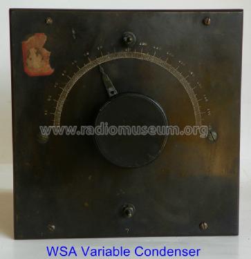 Laboratory Variable Condenser No. 300; Wireless Specialty (ID = 1505472) Equipment