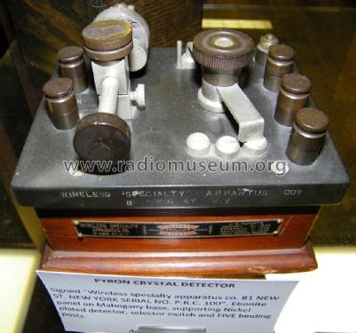 Pyron Detector ; Wireless Specialty (ID = 1719805) Radio part