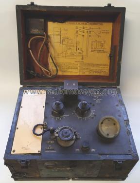 W.T. Sets, Field C.W. Mk III Transmitter; Wireless Telegraphy (ID = 2820592) Mil Tr