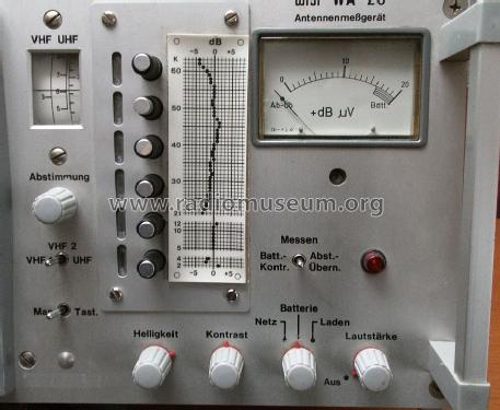 Antennenmeßgerät WA -20; Wisi Wilh. Sihn; (ID = 1781240) Equipment