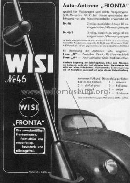 Fronta 46; Wisi Wilh. Sihn; (ID = 228590) Antenna