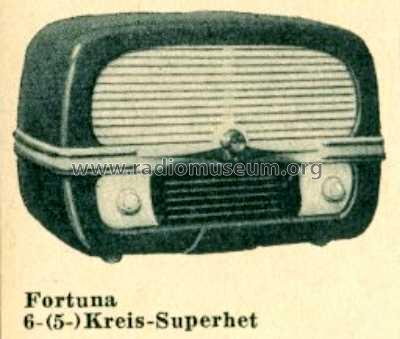 Fortuna ; Wobbe-Radio; Winsen, (ID = 514677) Radio