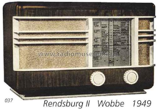 Rendsburg II WS4775; Wobbe-Radio; Winsen, (ID = 2566) Radio