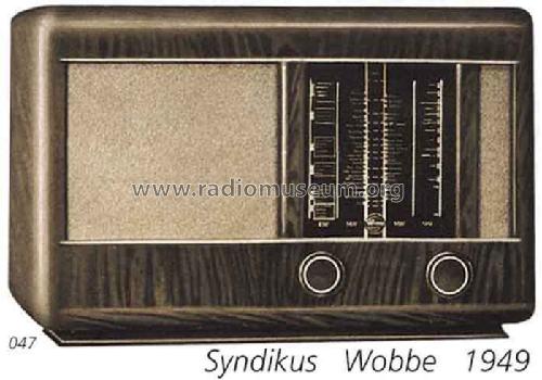 Syndikus WS2001; Wobbe-Radio; Winsen, (ID = 2567) Radio