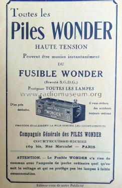 Fusible Wonder ; Wonder Piles PW, (ID = 2204768) Diverses