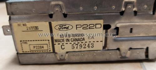 Ford P22D Ch= P2204; Philco Products Ltd. (ID = 2674400) Car Radio