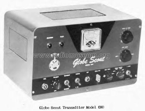 Globe Scout 680; World Radio (ID = 536052) Amateur-T