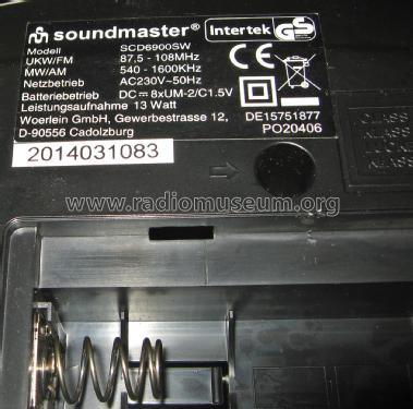 Soundmaster SCD6900SW; Wörlein GmbH; (ID = 3025385) Radio