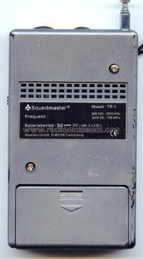 Soundmaster AM/FM 2 Bands Radio TR-1; Wörlein GmbH; (ID = 1847866) Radio