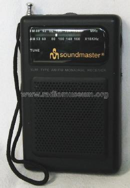 Soundmaster - Slim Type AM/FM Monaural Receiver TR-1; Wörlein GmbH; (ID = 2157793) Radio