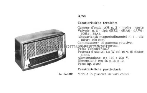 A59; Wundercart; Saronno, (ID = 2447712) Radio