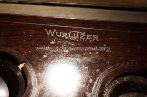 Model 10 ; Wurlitzer Co., The (ID = 2551100) Radio