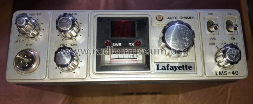 CB Transceiver LMS-40; Lafayette Radio & TV (ID = 2901301) Citizen