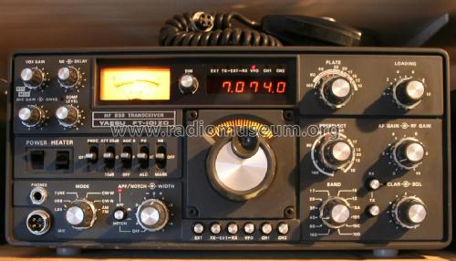 Amateur-Transceiver FT-101ZD Mk II; Yaesu-Musen Co. Ltd. (ID = 2462881) Amat TRX