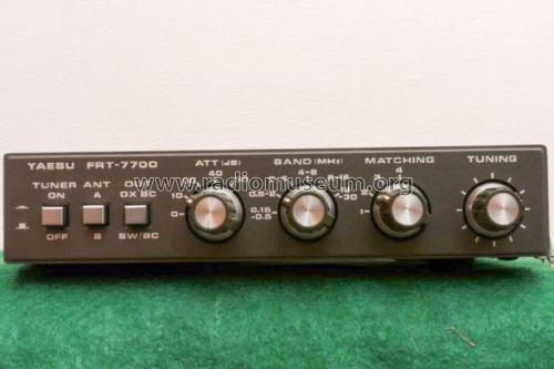RigPix Database - Accessories - Yaesu FRT-7700