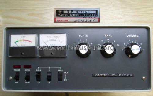Linear Amplifier FL-2100B; Yaesu-Musen Co. Ltd. (ID = 495098) Amateur-D