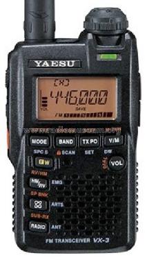 VX-3; Yaesu-Musen Co. Ltd. (ID = 794073) Amat TRX