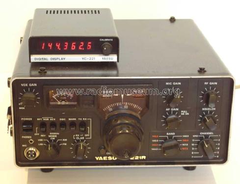 Digital Display YC-221; Yaesu-Musen Co. Ltd. (ID = 2331234) Amat TRX