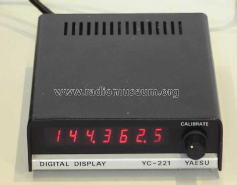 Digital Display YC-221; Yaesu-Musen Co. Ltd. (ID = 2331235) Amat TRX