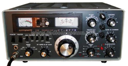 SSB Transceiver FT-277E; Sommerkamp (ID = 1146727) Amat TRX