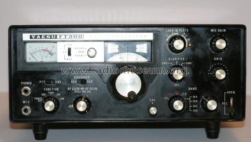 SSB Transceiver FT-200; Yaesu-Musen Co. Ltd. (ID = 1825212) Amat TRX