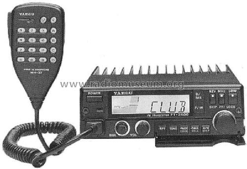 FT-2400H; Yaesu-Musen Co. Ltd. (ID = 605212) Amat TRX