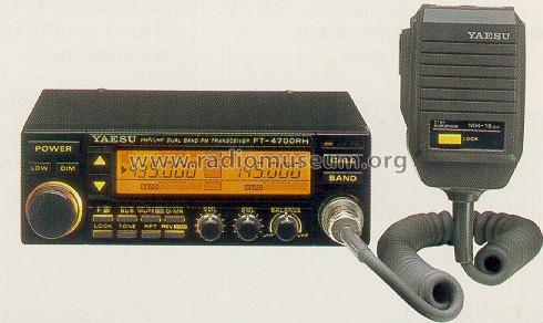 FT-4700RH; Yaesu-Musen Co. Ltd. (ID = 793019) Amat TRX