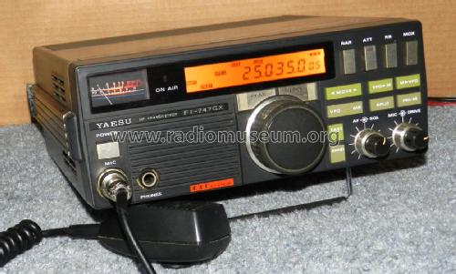 FT-747GX; Yaesu-Musen Co. Ltd. (ID = 2739042) Amat TRX