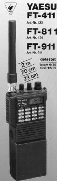 FT-911; Yaesu-Musen Co. Ltd. (ID = 853336) Amat TRX