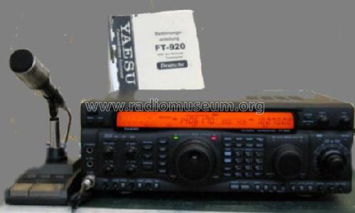 FT-920; Yaesu-Musen Co. Ltd. (ID = 1032358) Amat TRX