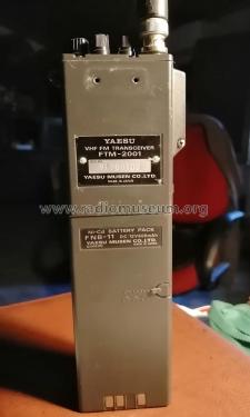Hand-held VHF marine portable FTM-2001; Yaesu-Musen Co. Ltd. (ID = 2642881) Commercial TRX