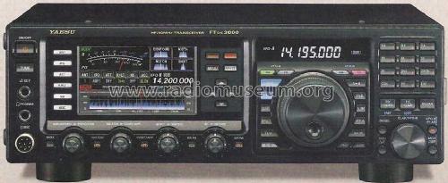 HF/50 MHz Transceiver FTDX-3000; Yaesu-Musen Co. Ltd. (ID = 1662072) Amat TRX