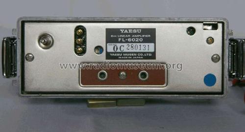 Linear Amplifier 6m FL-6020; Yaesu-Musen Co. Ltd. (ID = 860946) Amateur-D