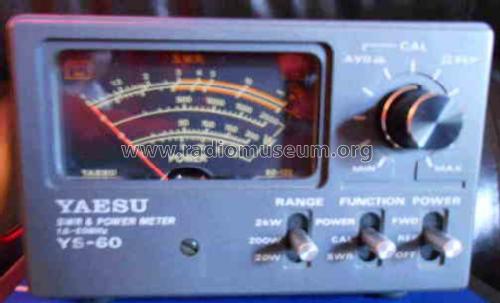 SWR & Power Meter YS-60; Yaesu-Musen Co. Ltd. (ID = 1588707) Amateur-D