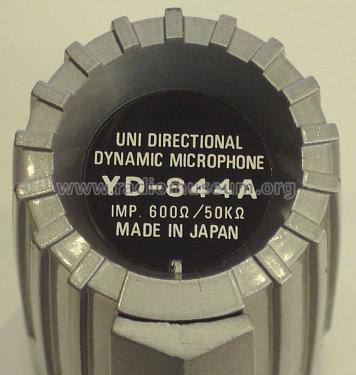 Uni Directional Dynamic Microphone YD-844; Yaesu-Musen Co. Ltd. (ID = 2590206) Micrófono/PU