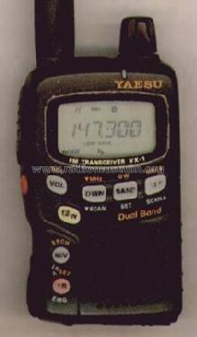 VX-1R; Yaesu-Musen Co. Ltd. (ID = 793547) Amat TRX